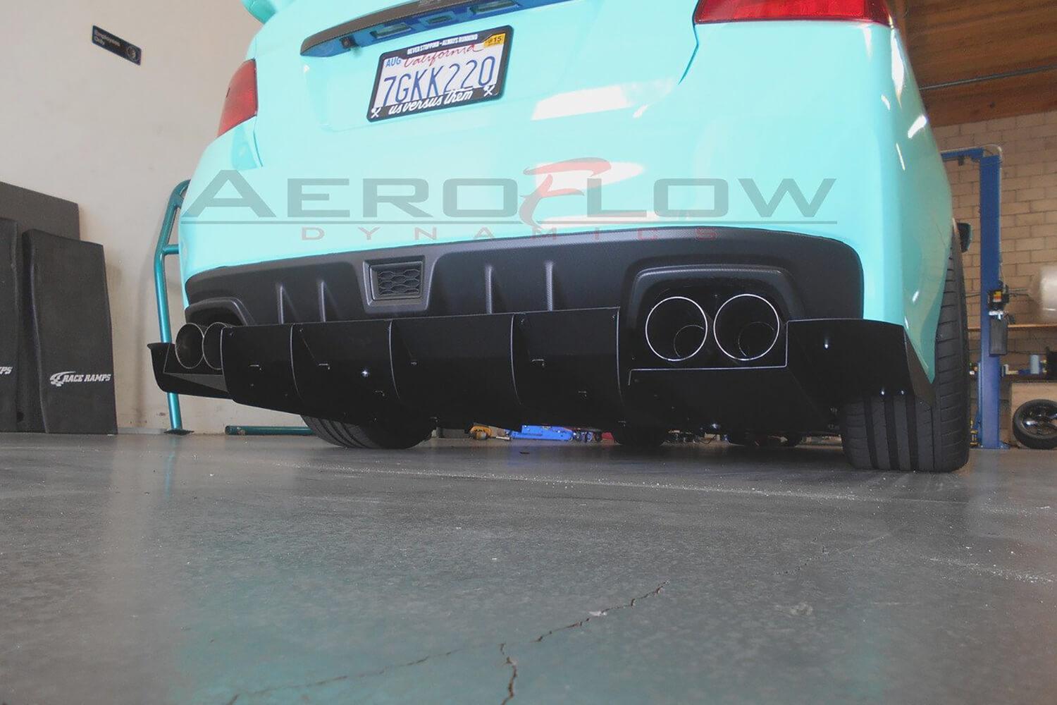 Aeroflow Dynamics 2015 - 2021 Subaru Wrx/Sti Rear Diffuser V1