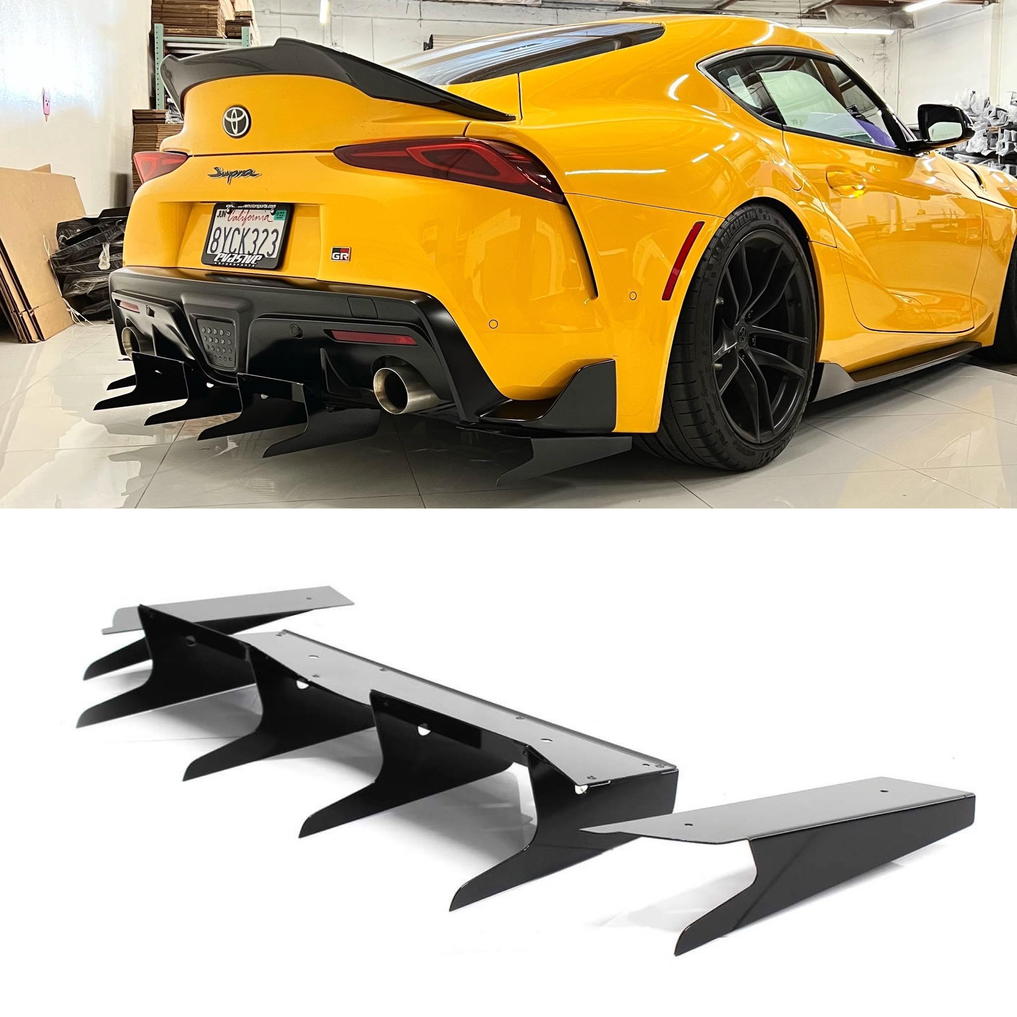 Aeroflow Dynamics Rear Diffuser V5 (2020-2022 Toyota Supra A90) - 1
