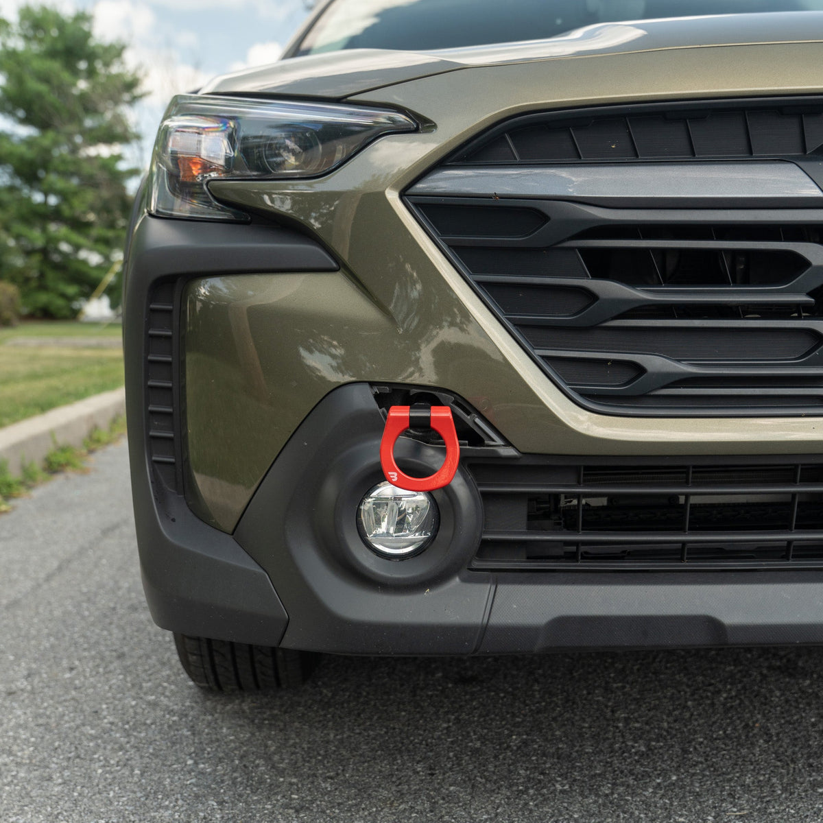 Billetworkz Tow Hook – Subaru Outback 2020-2025 (BW-TOWR-SUB-OBT1-F-GRED)