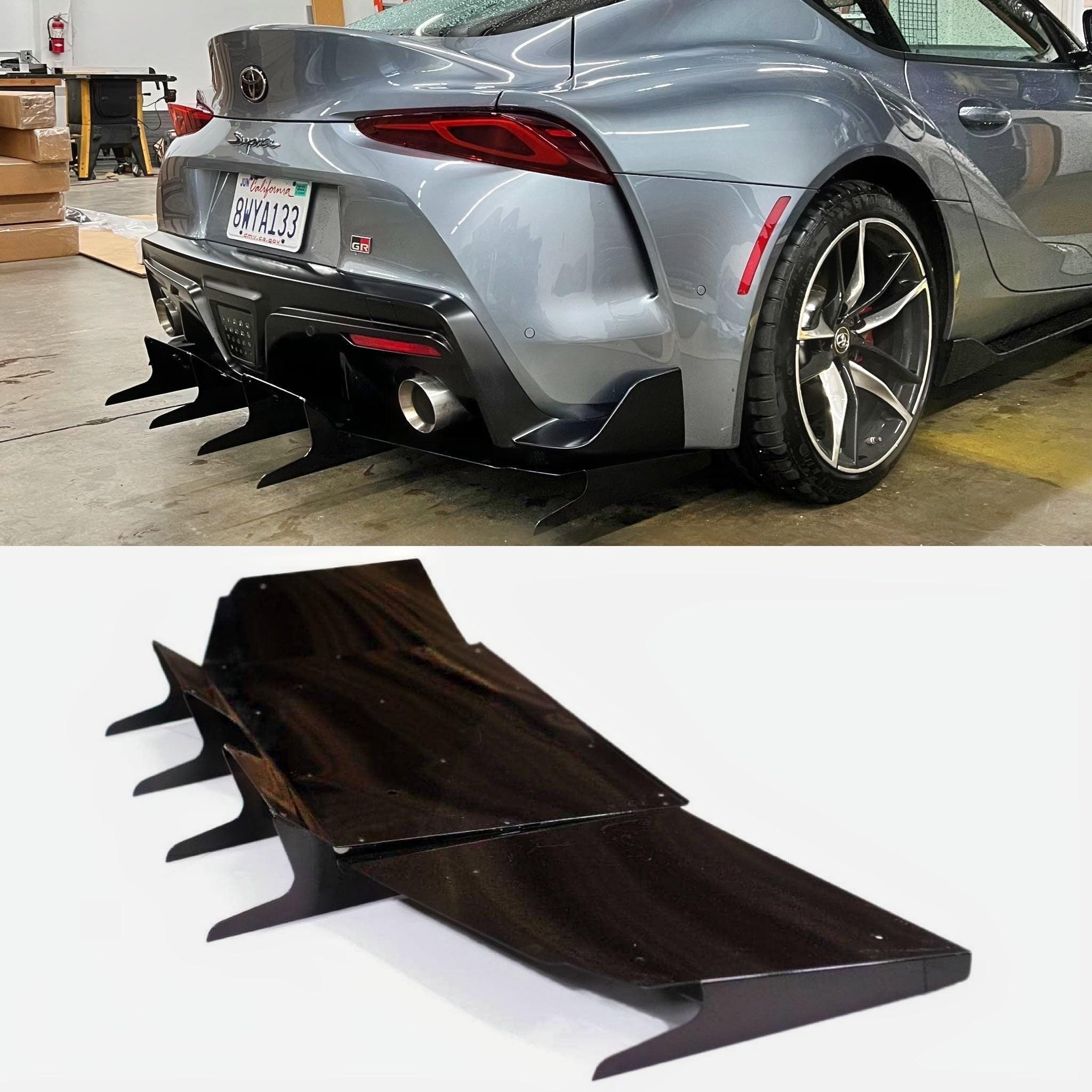 Aeroflow Dynamics Rear Diffuser V5 ( Aggressive ) (2020-2022 Toyota Supra A90)