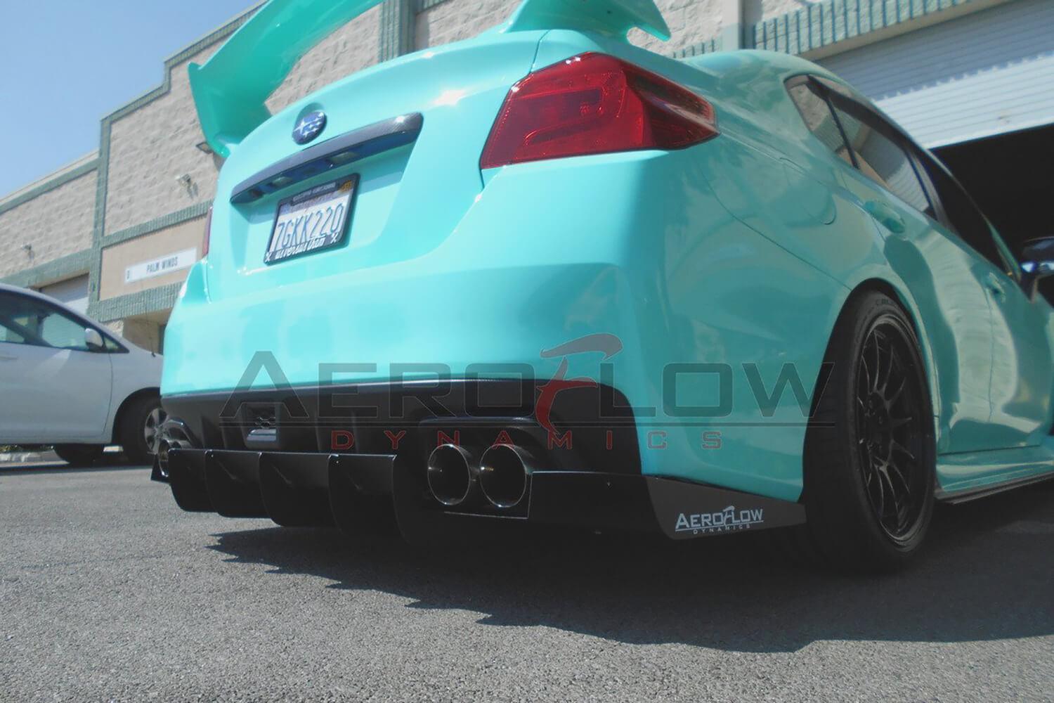 Aeroflow Dynamics 2015 - 2021 Subaru Wrx/Sti Rear Diffuser V1