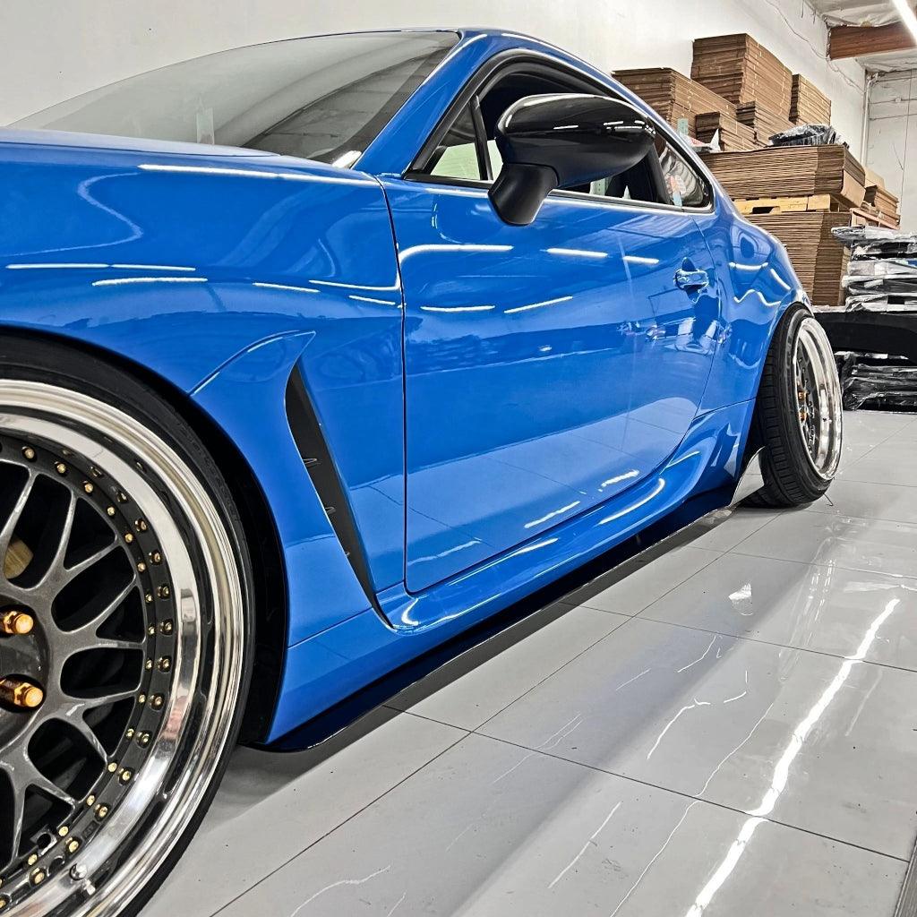 Aeroflow Dynamics Side Skirt Extension V2 (2022+ Toyota GR86/BRZ)