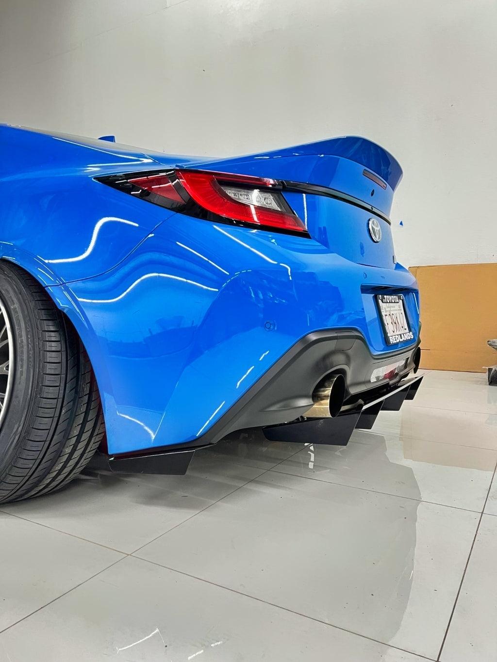 Aeroflow Dynamics 2022+ Subaru BRZ / Toyota GR86 Rear Diffuser V1