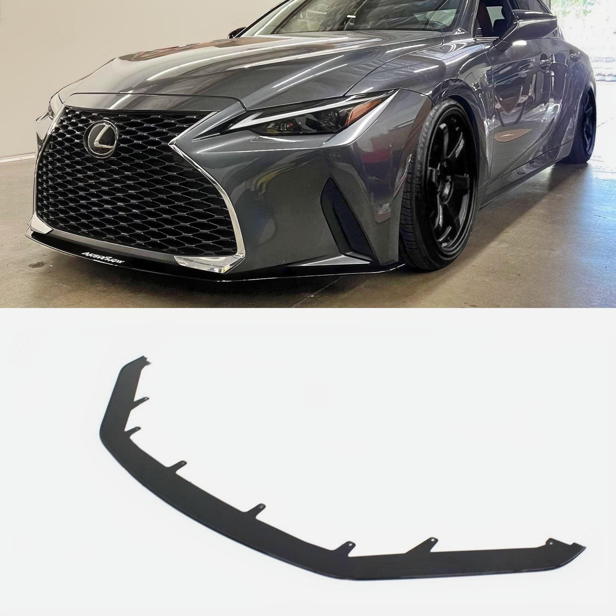 Aeroflow Dynamics Splitter V1 (2021-2022 Lexus Is300)