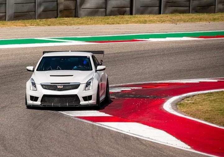 Divisor de viento delantero de fibra de carbono APR (con paquete de carbono) (Cadillac ATS-V 2016-2019)