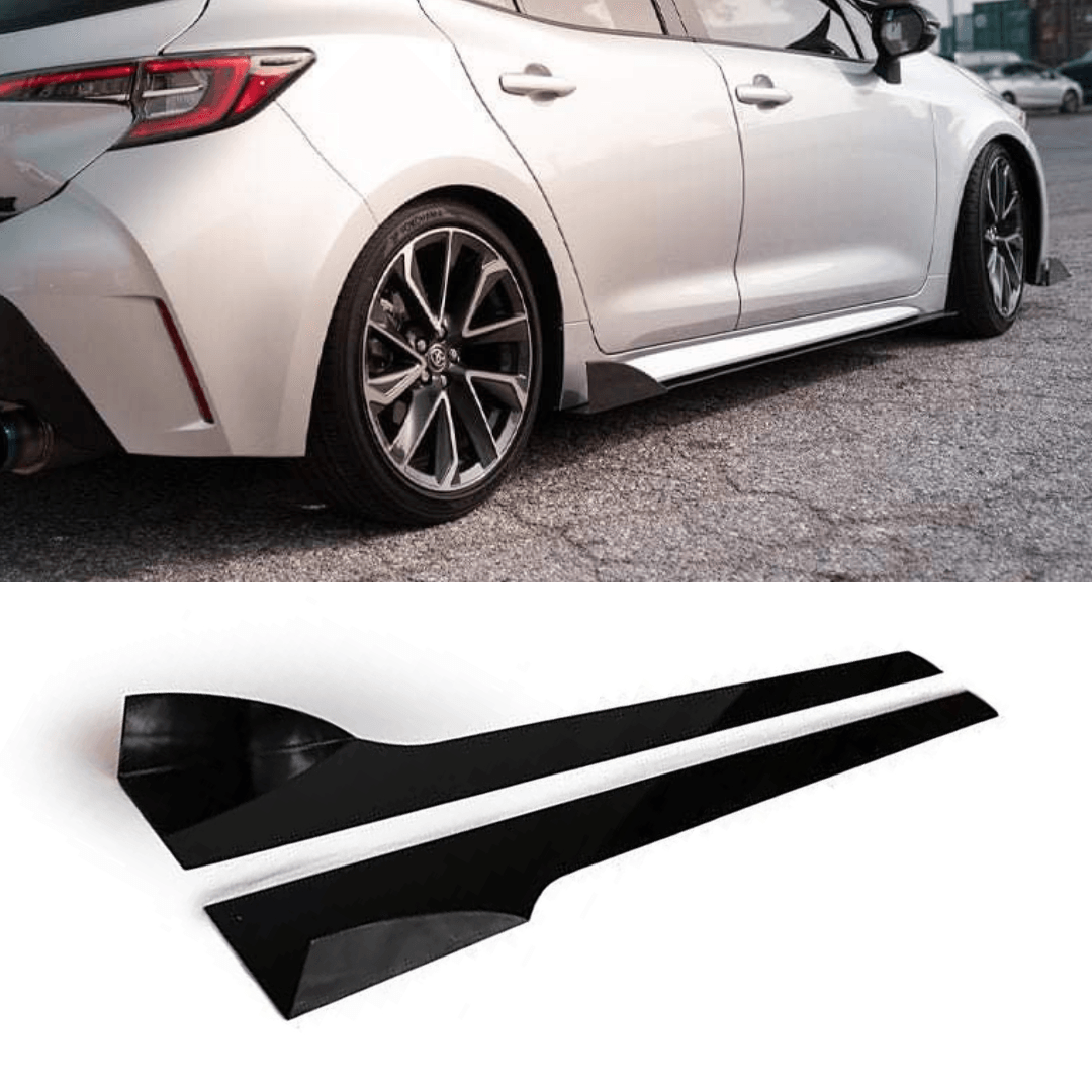 Aeroflow Dynamics Side Skirt Extension V2 | 2019-2024 Toyota Corolla Hatch
