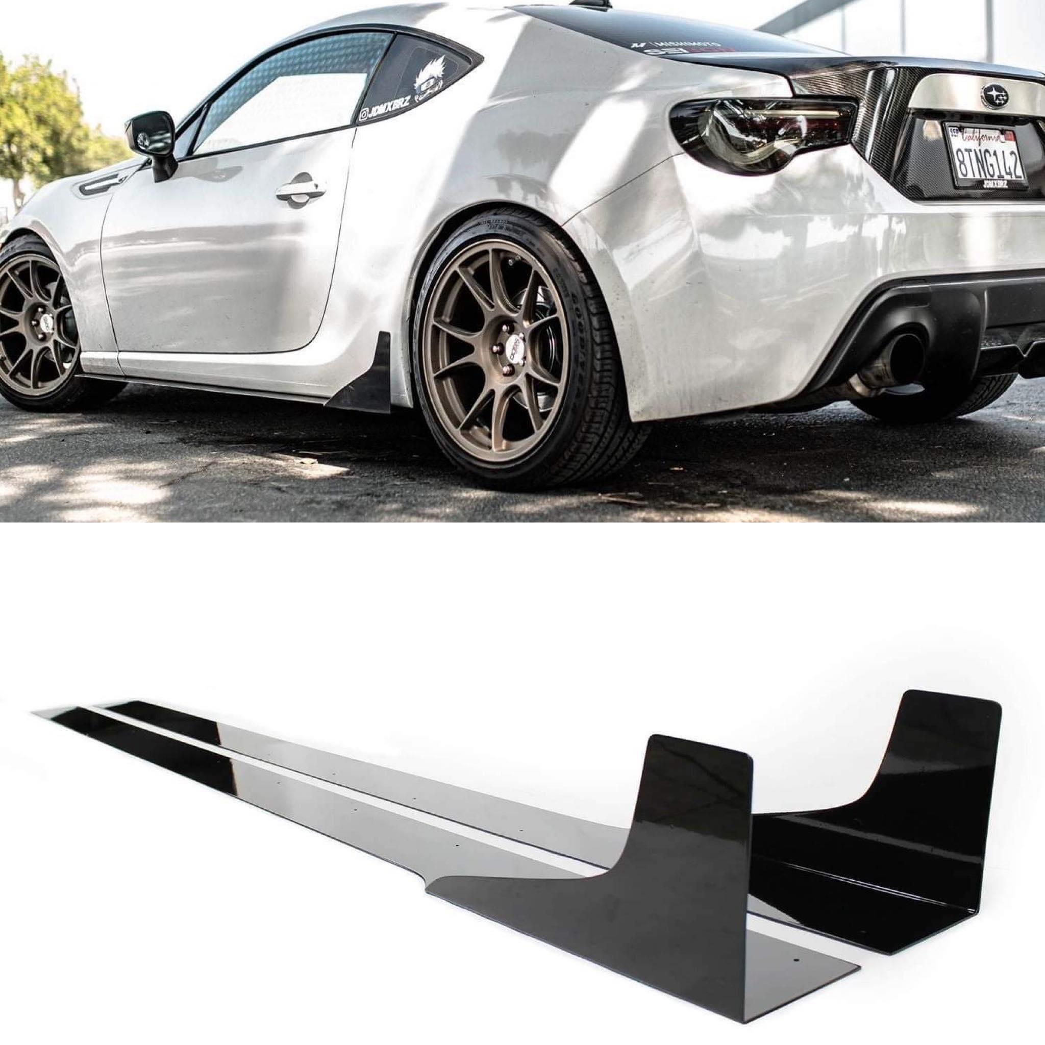 Extensión de faldón lateral Aeroflow Dynamics V3 (Toyota GT86 2017-2021)