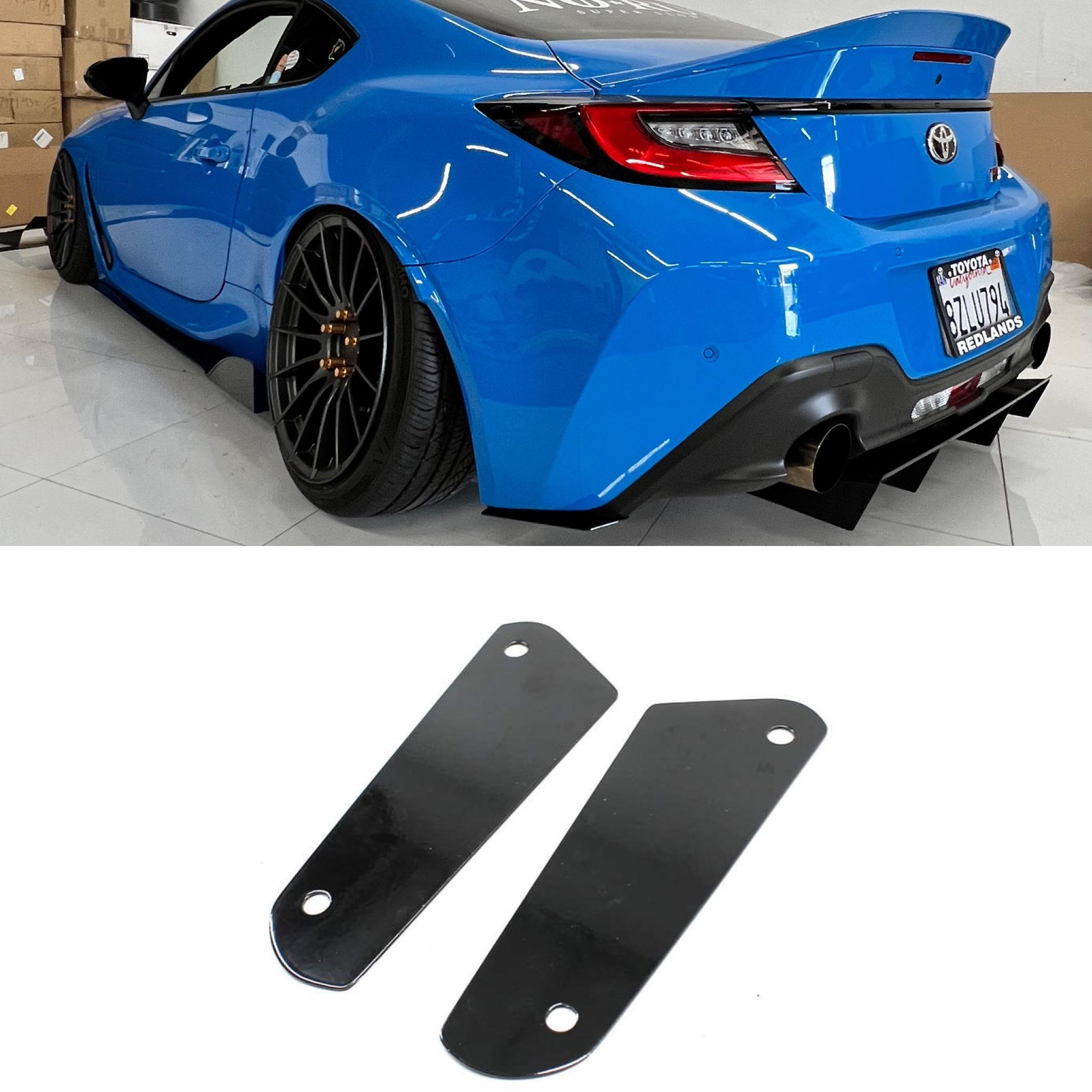 Aeroflow Dynamics Rear Diffuser Spats V1.5 (2022+ Subaru BRZ/Toyota GR86)