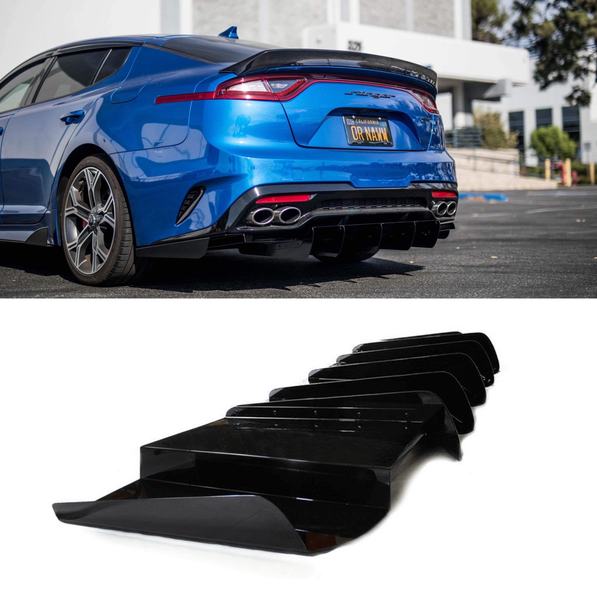 Difusor trasero Aeroflow Dynamics V1 (Kia Stinger GT 2018-2022)
