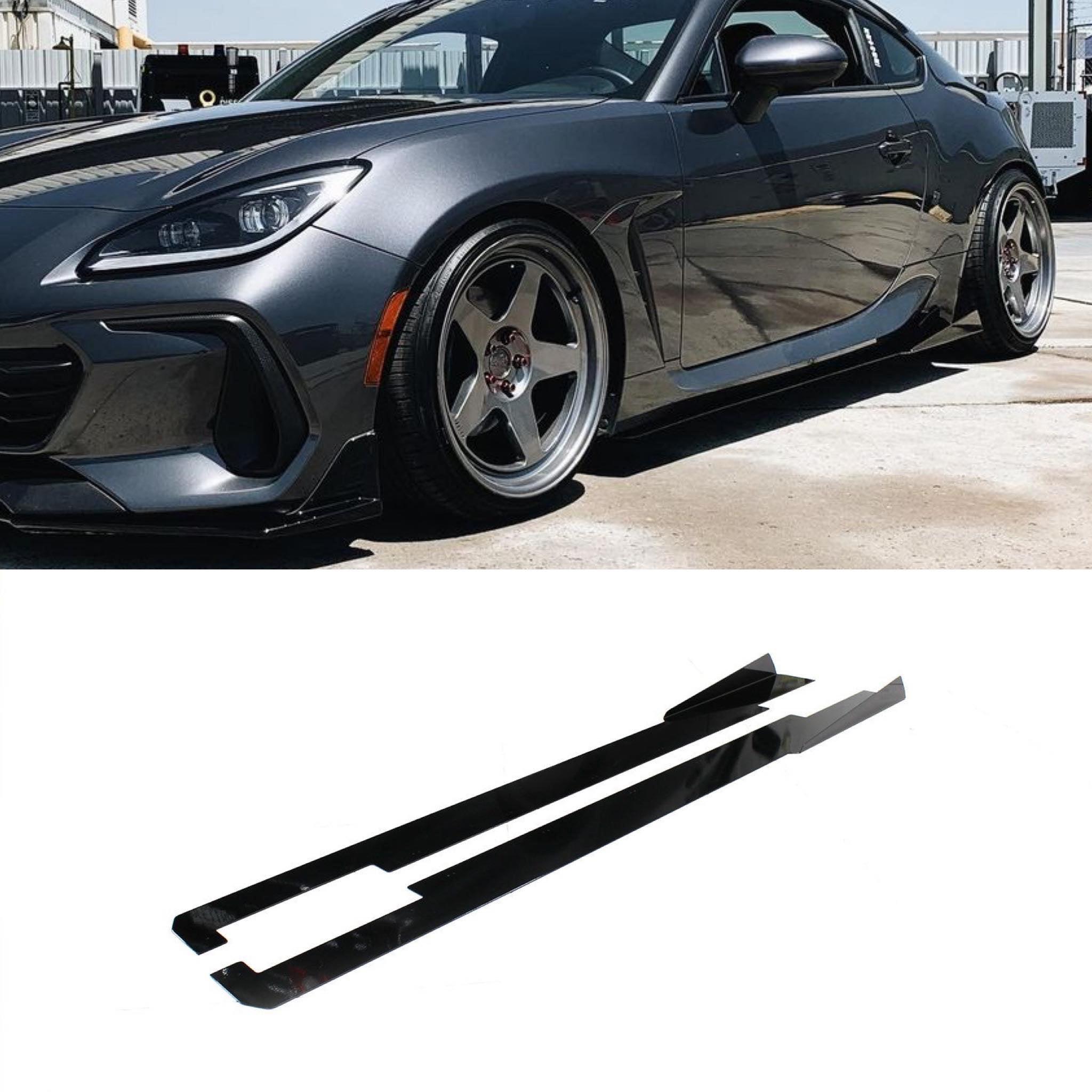 Aeroflow Dynamics Side Skirt Extension V7 | 2022+ Toyota GR86/BRZ