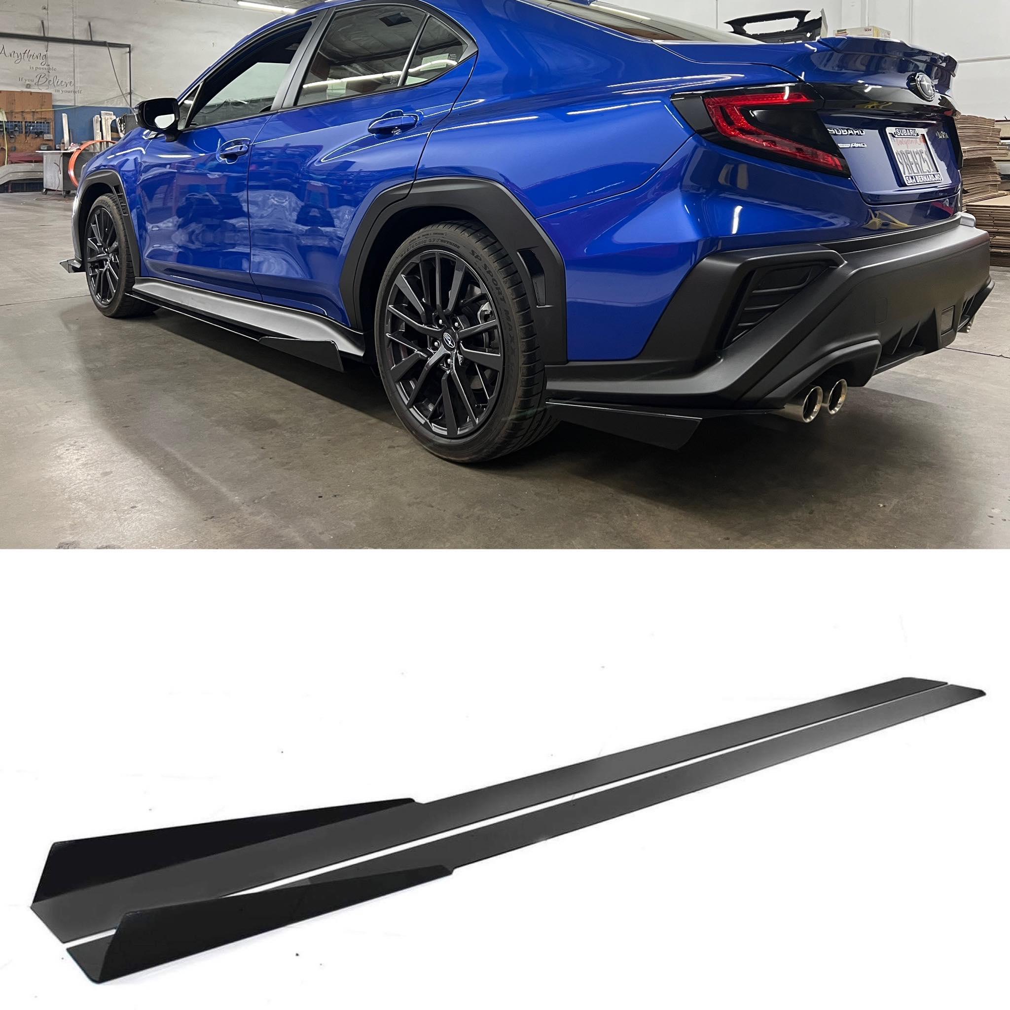 Aeroflow Dynamics Side Skirt Extension V7 (2022+ Subaru WRX)