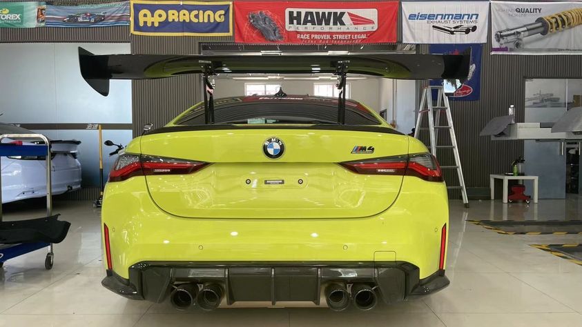 Alerón ajustable de fibra de carbono APR GTC-300 (BMW G80 M3/ G82 M4)