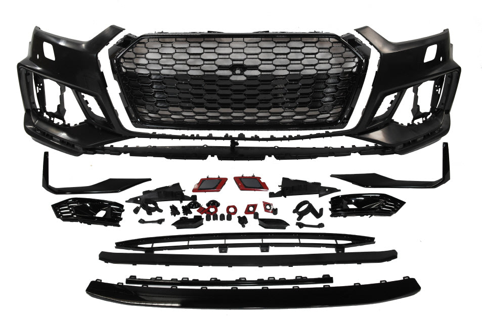 Innovative Motorsports 2017-2019 Audi A5 B9 RS5 Style Front Bumper W/ Black Front Grille