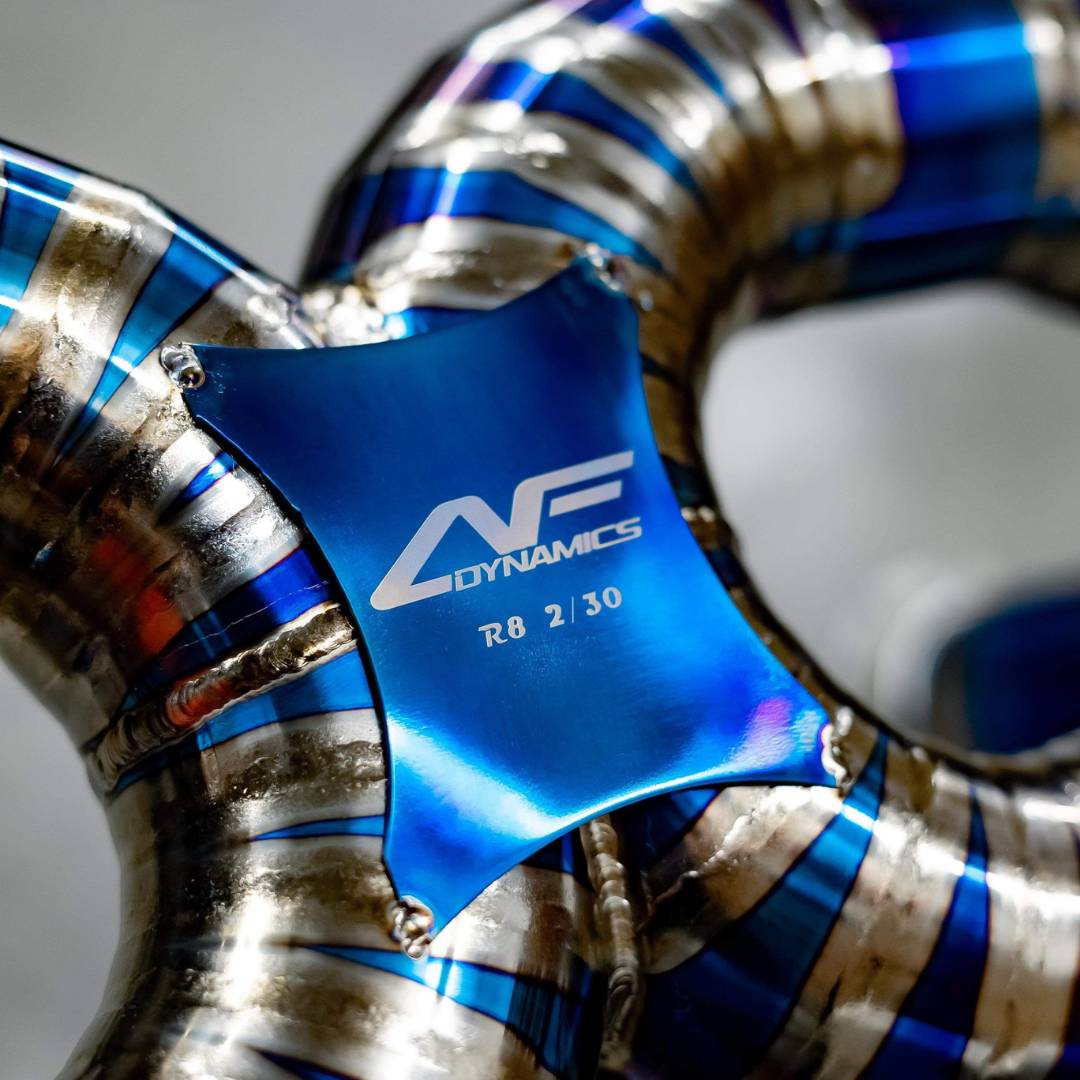 Aeroflow Dynamics Titanium AFD F1 Exhaust System (2017-2023 Audi R8)
