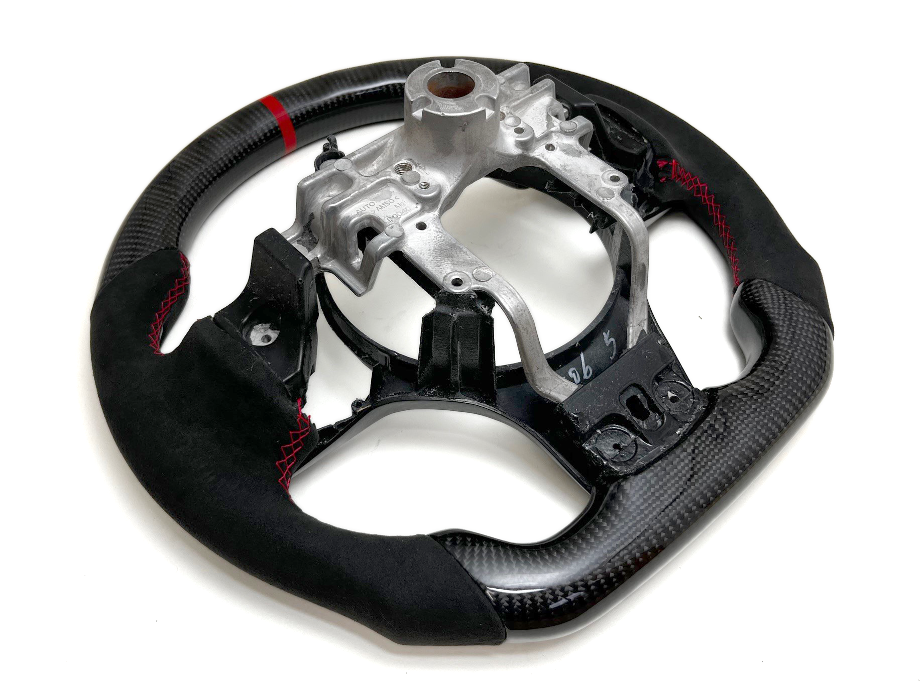Volante de fibra de carbono Prosport Mitsubishi EVO X Opción 1