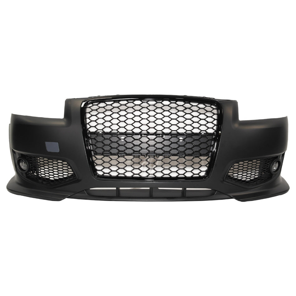 Innovative Motorsports 2005-2008 Audi A3 8P RS Style Front Bumper with Black Grille w/ Fog Lamps
