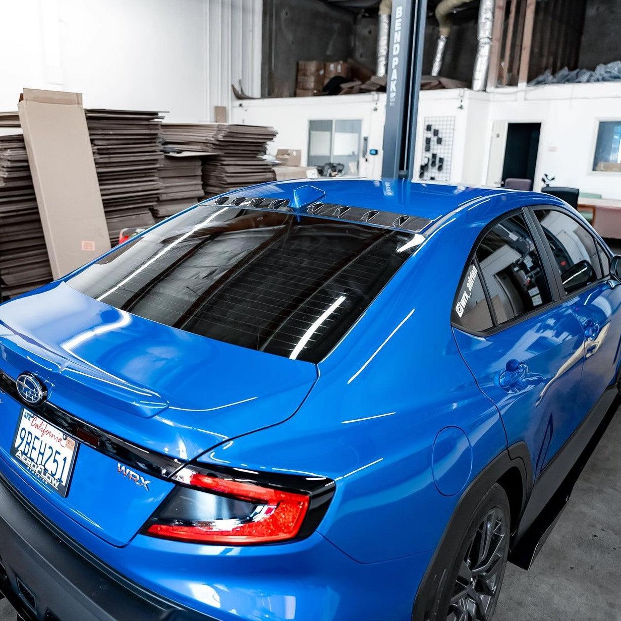 Generador de vórtices de fibra de carbono Aeroflow Dynamics para Subaru WRX 2022-2025