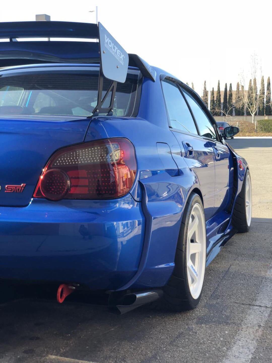 Aeroflow Dynamics 2002 - 2007 Subaru Wrx/Sti Side Skirt Extension V1