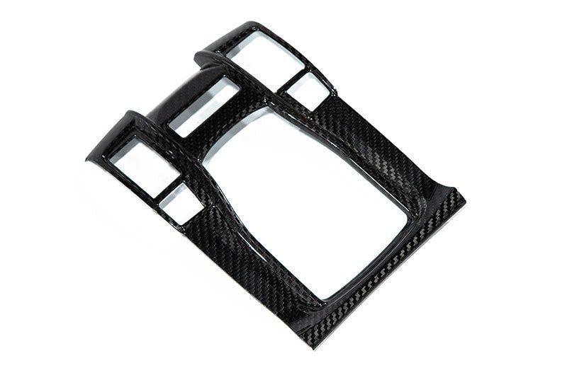OLM Carbon Fiber Shifter Panel - 2017 - 21 Honda Civic Type R (Gloss Finish) - 1