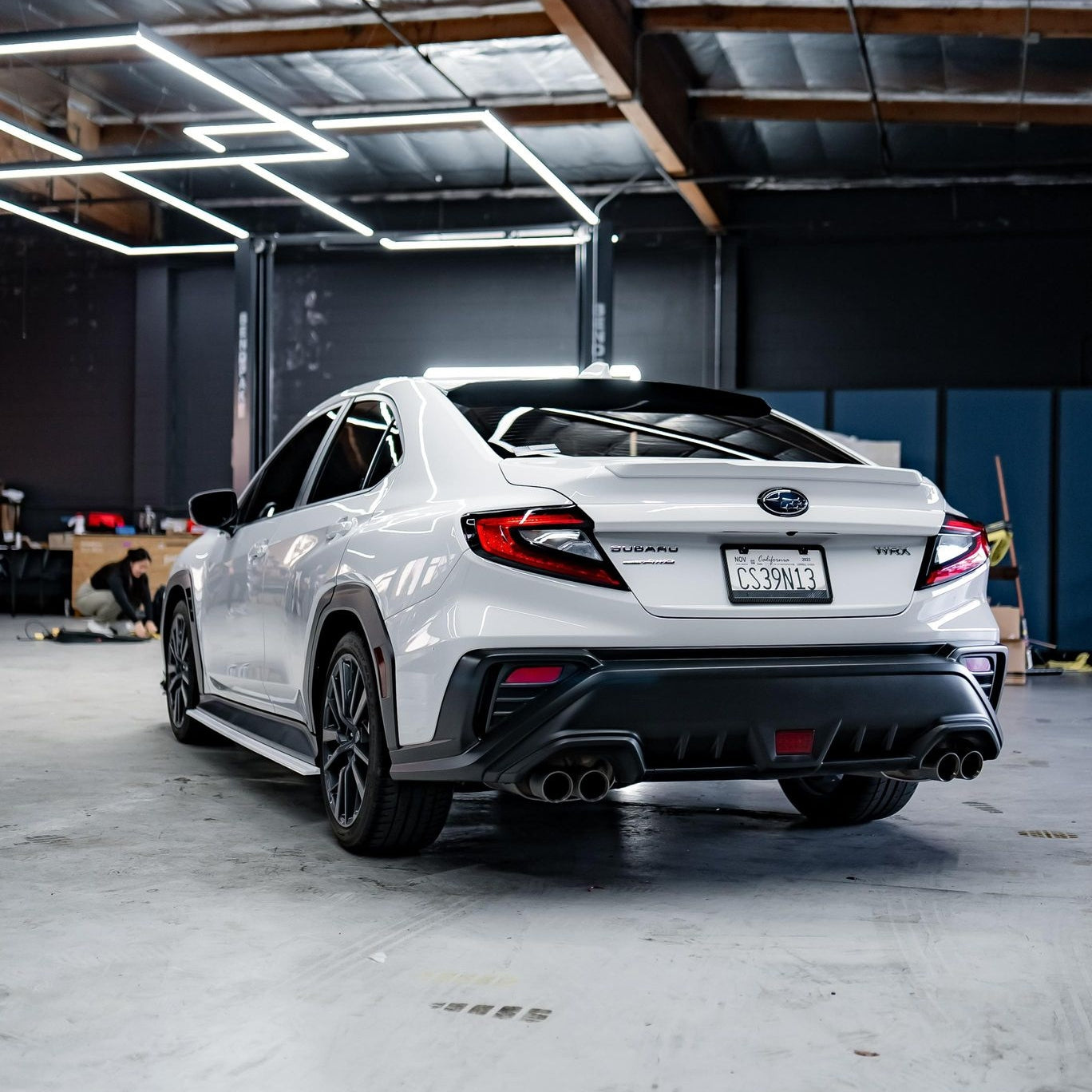 Aeroflow Dynamics Rear Window Spoiler V2 (2022-2025 Subaru WRX)