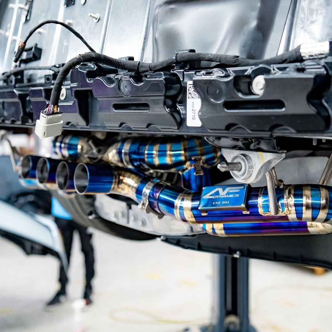 Aeroflow Dynamics AFD F1 Titanium Exhaust System (Chevrolet Corvette C8 Z06)