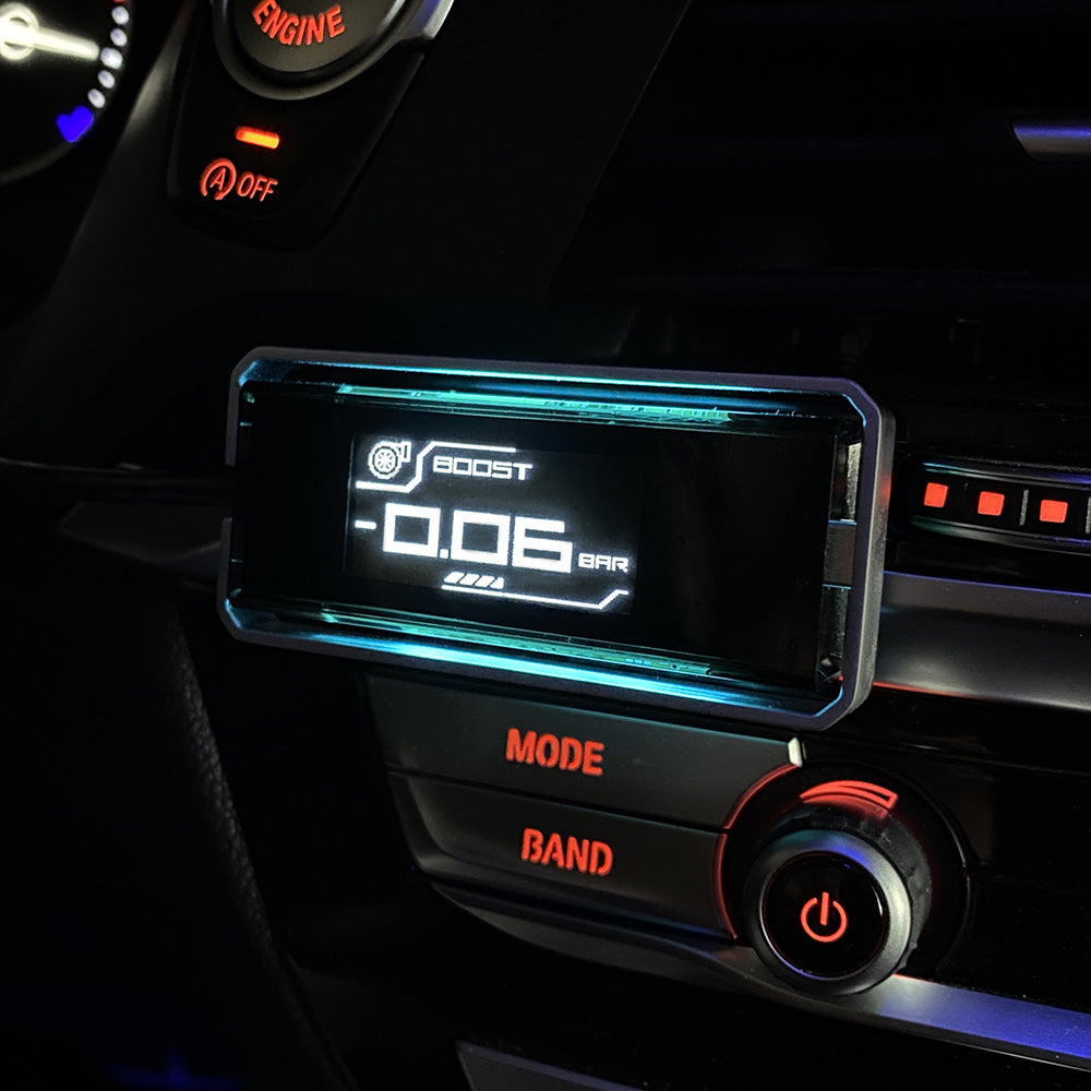 Shadow D-METER-2 Multi OBD2 Display Gauge - 9