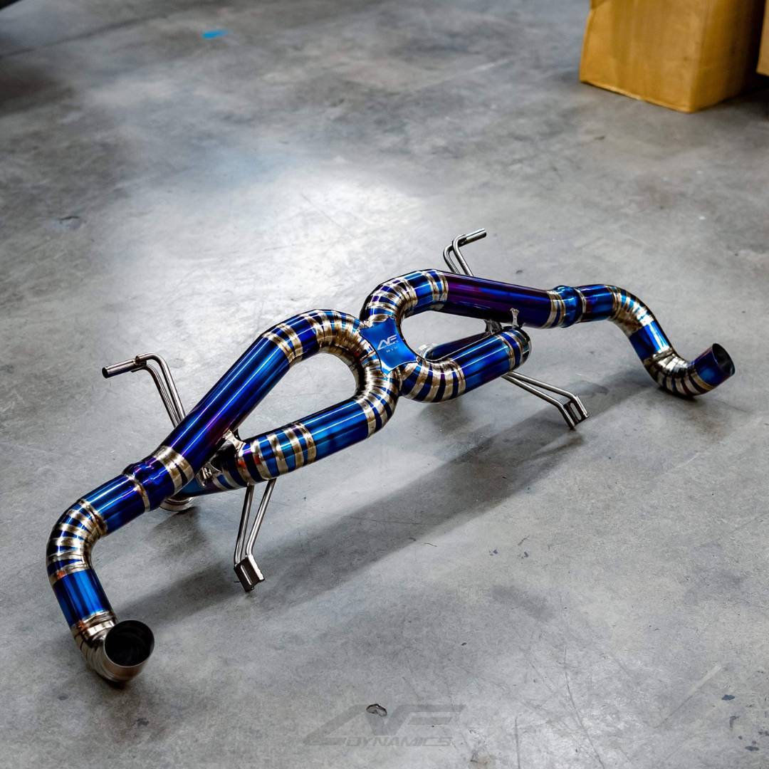 Aeroflow Dynamics Titanium AFD F1 Exhaust System (2017-2023 Audi R8)