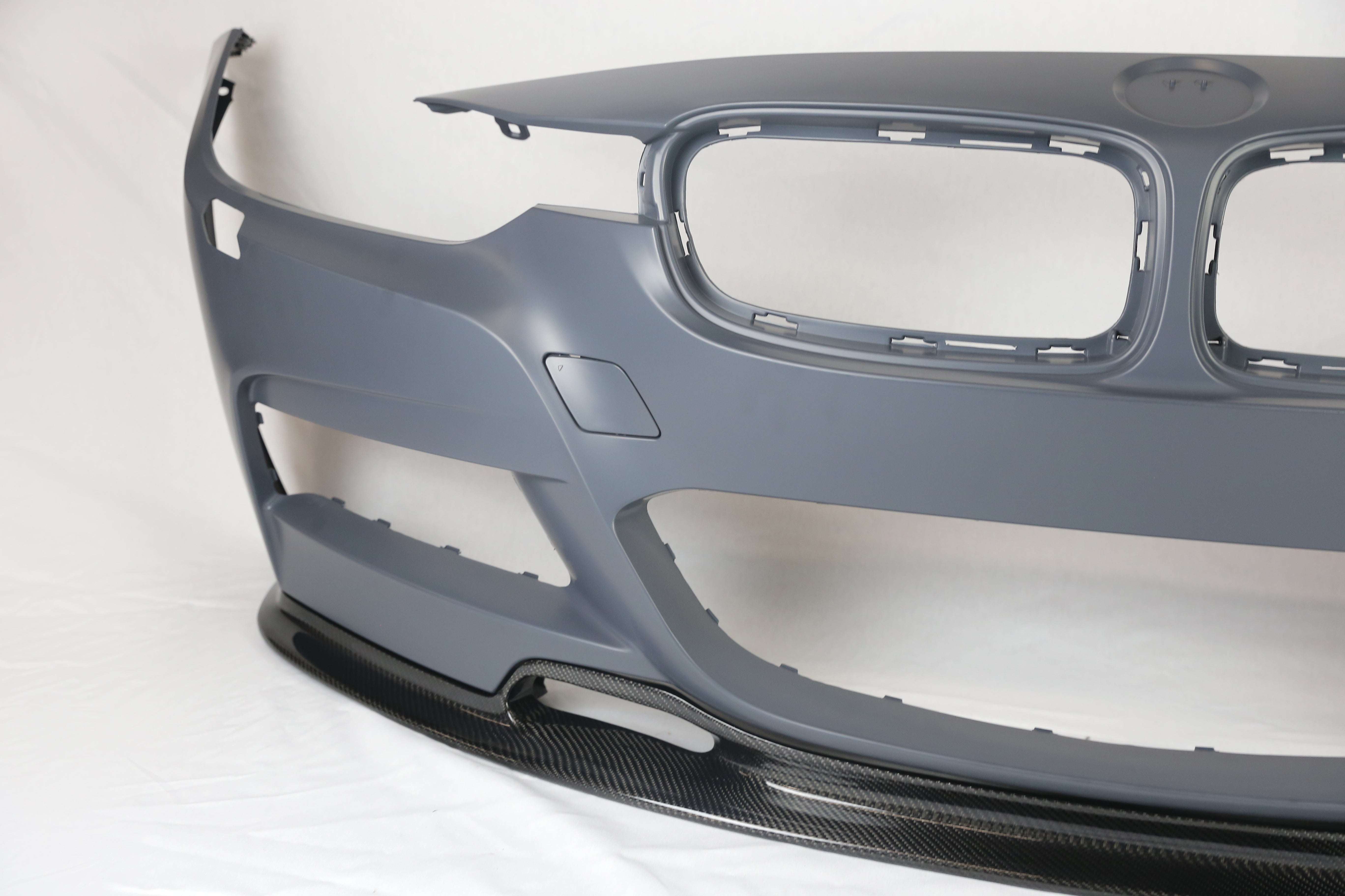 Innovative Motorsports 2012-2018 BMW F30 M-TECH Style Bumper + Carbon Front Lip
