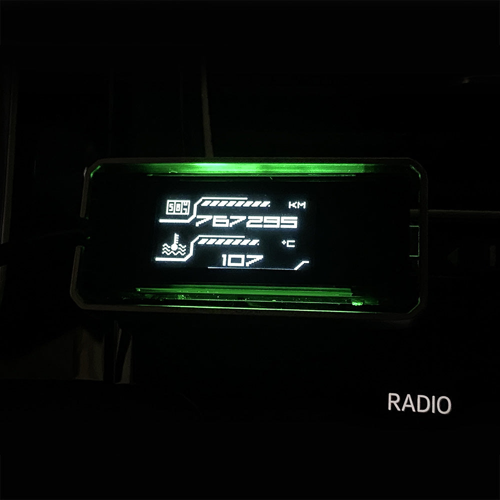 Shadow D-METER-2 Multi OBD2 Display Gauge - 10