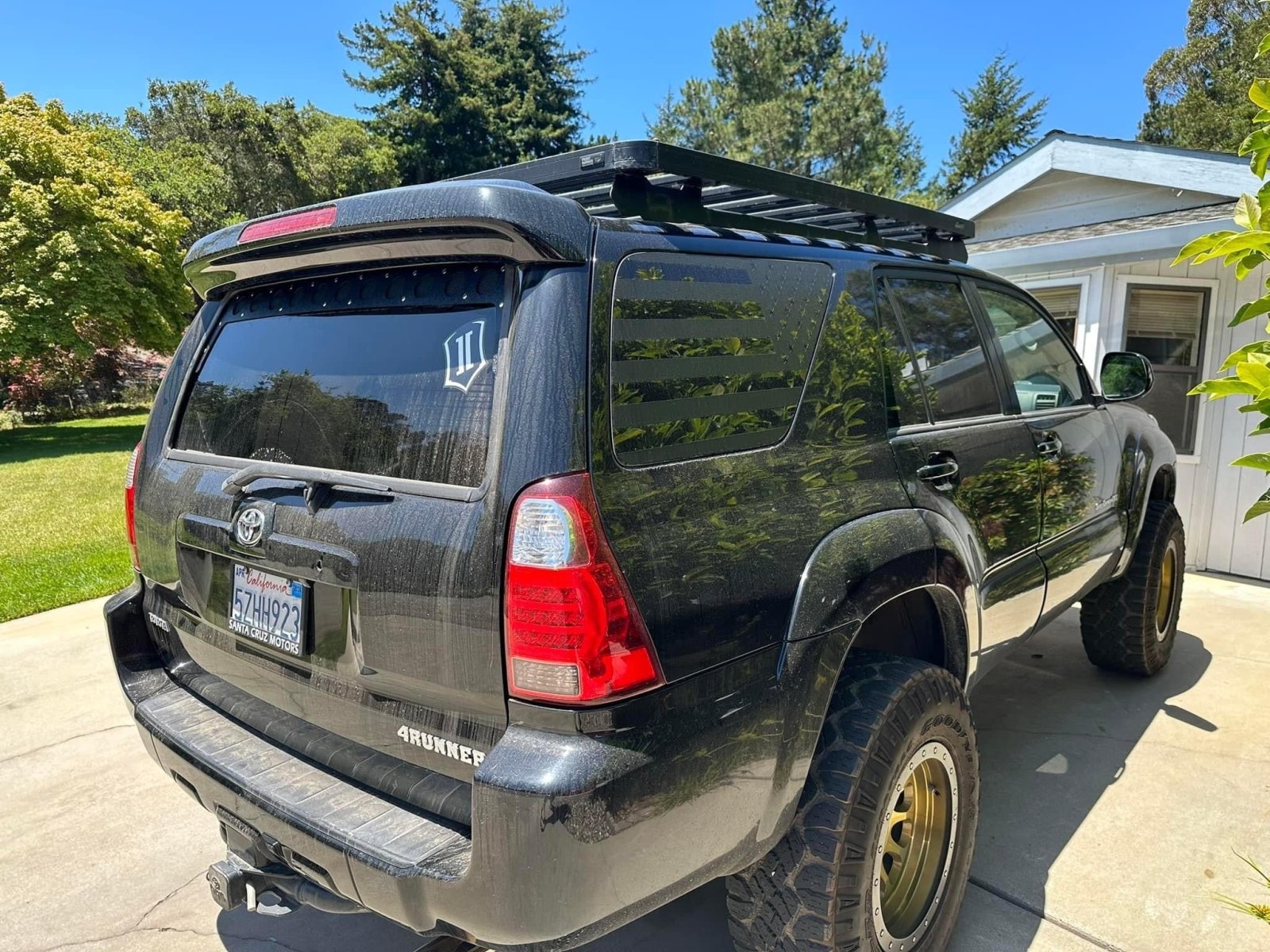 Visual Autowerks 4Runner 4th Gen Hatch Window Vent - 6