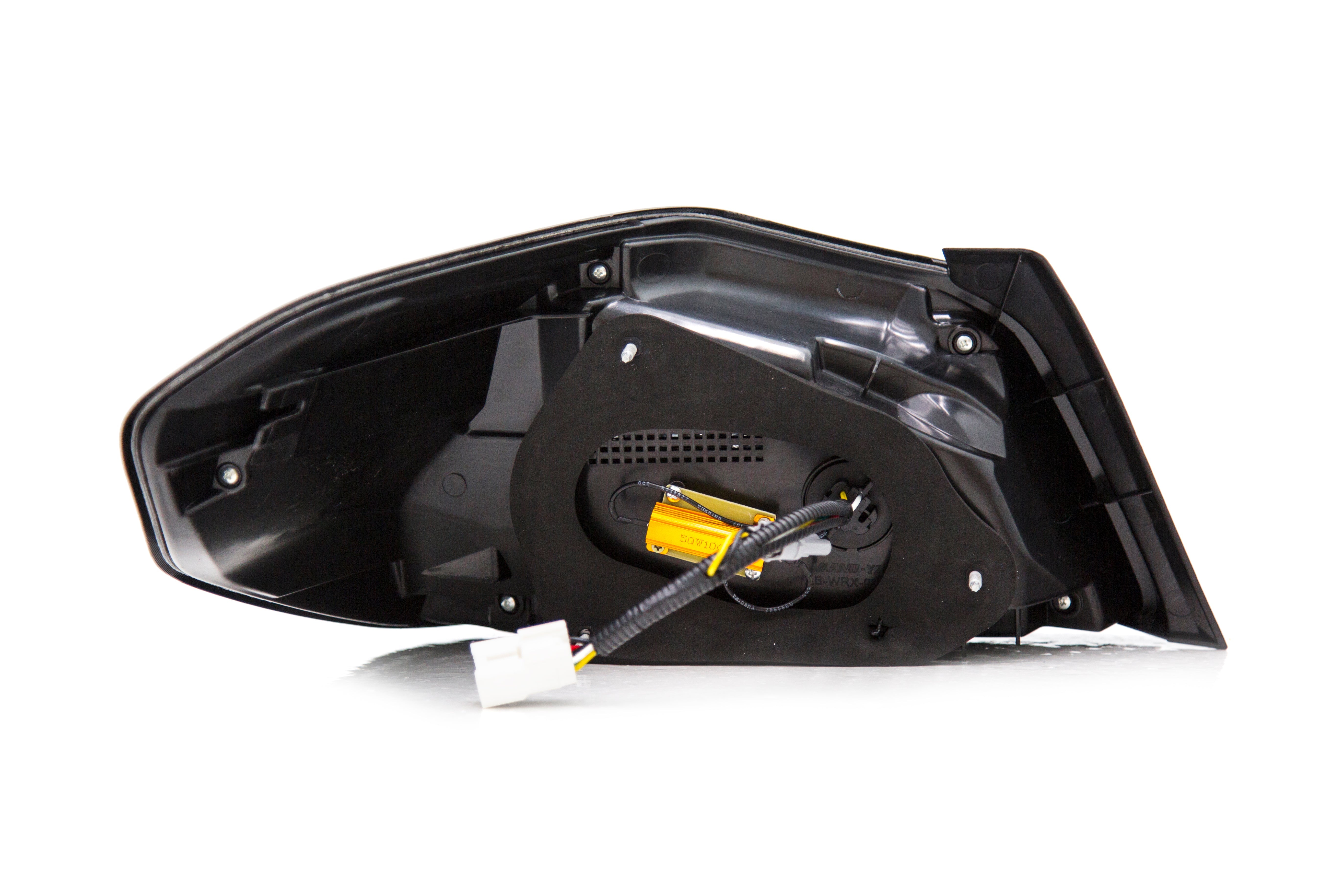 Luces traseras CR con especificaciones OLM (lente transparente, base negra) - Subaru WRX y STI 2015-2021
