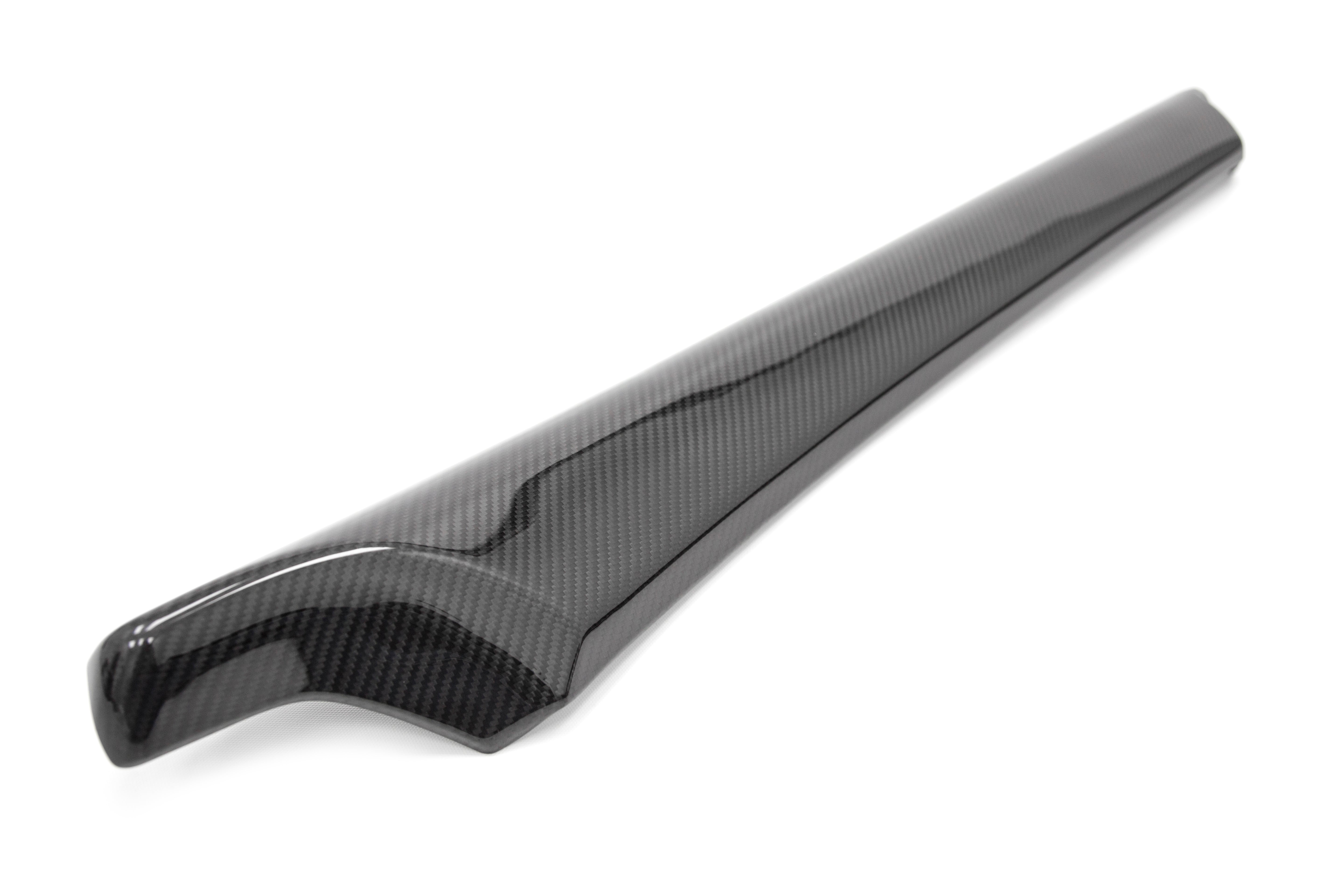 OLM LE Dry Carbon Front Door Trim Upper Panels - 15+ WRX / STI