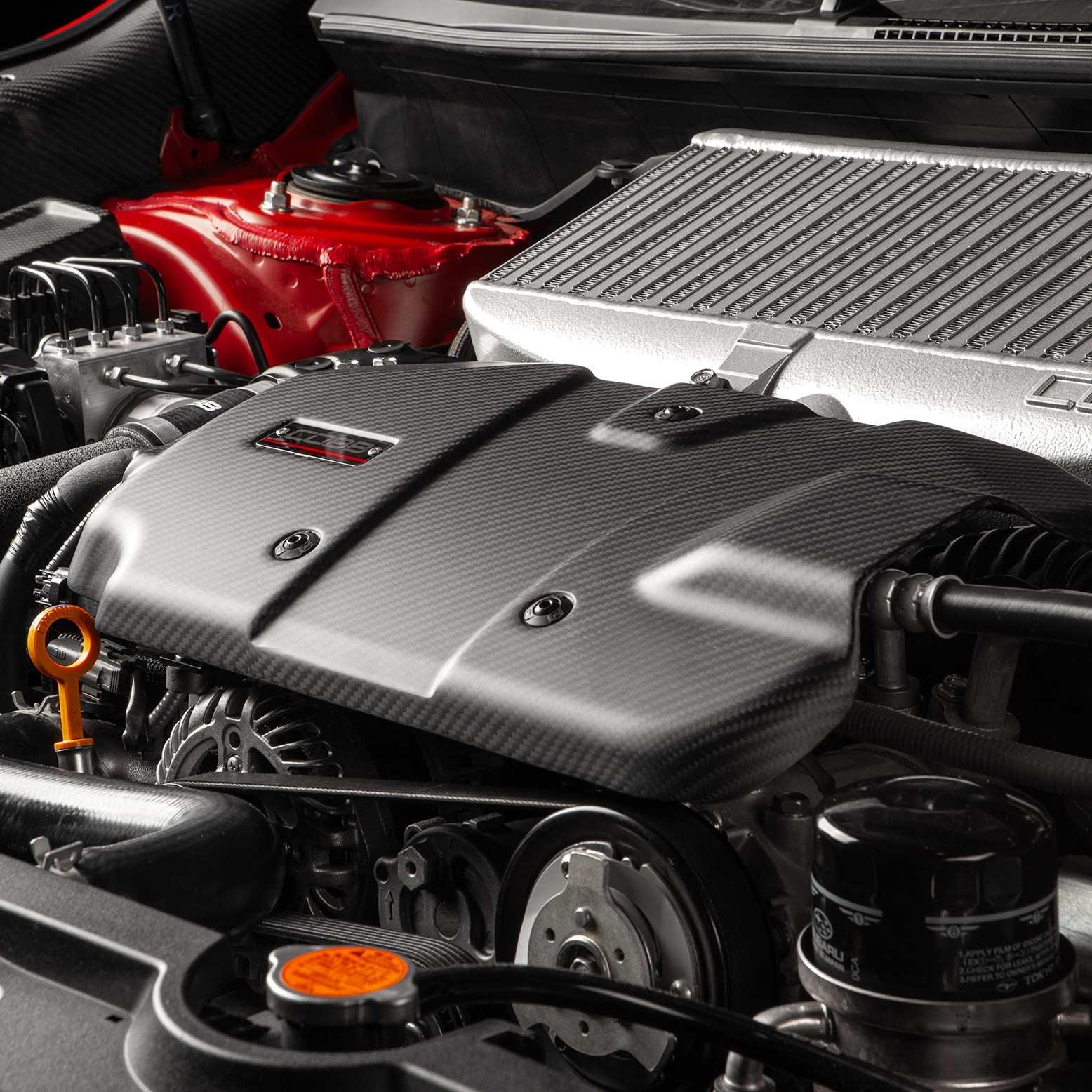 COBB 22-25 Subaru Redline Matte Carbon Fiber Engine Cover (COBB446610-RMC)
