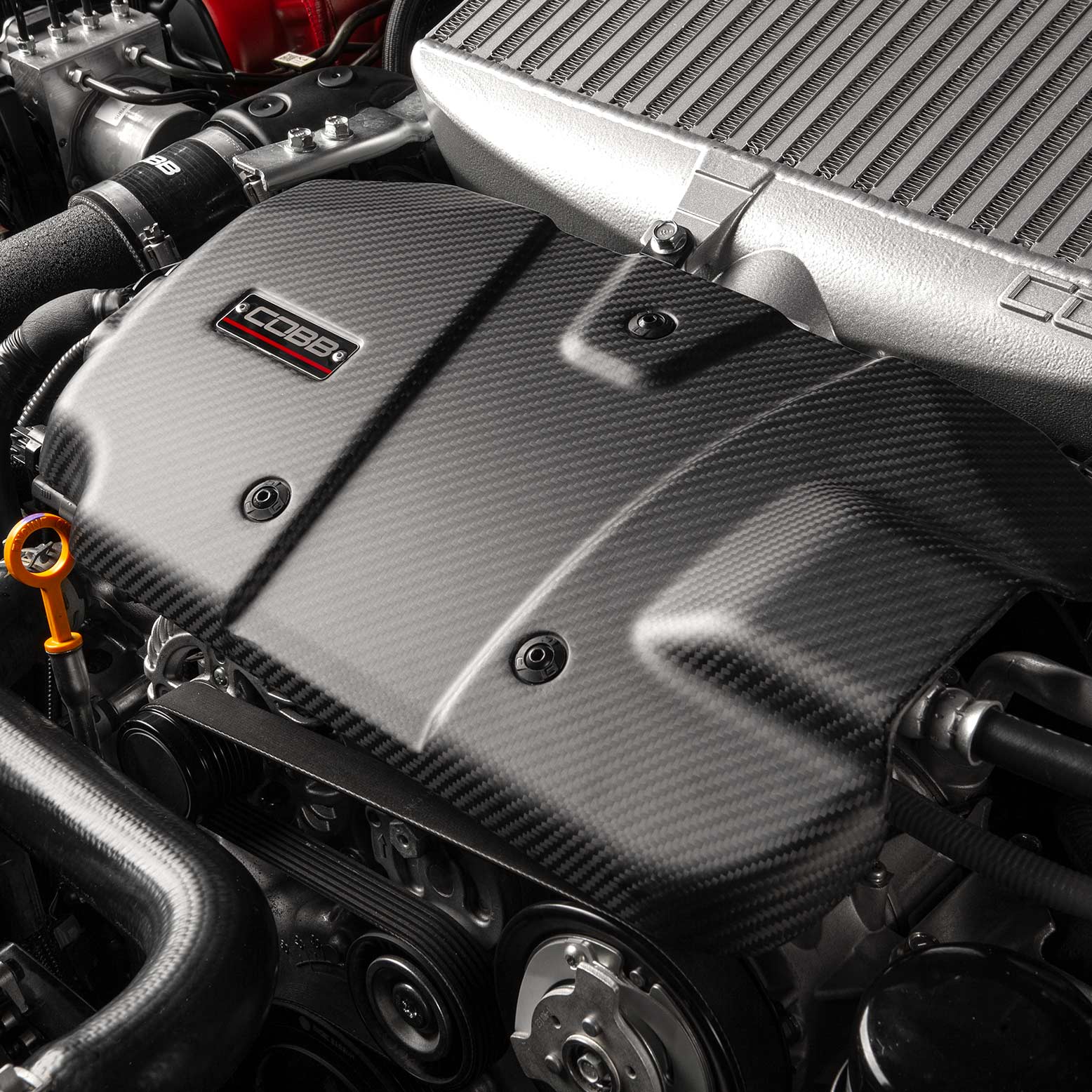 COBB 22-25 Subaru Redline Matte Carbon Fiber Engine Cover (COBB446610-RMC)