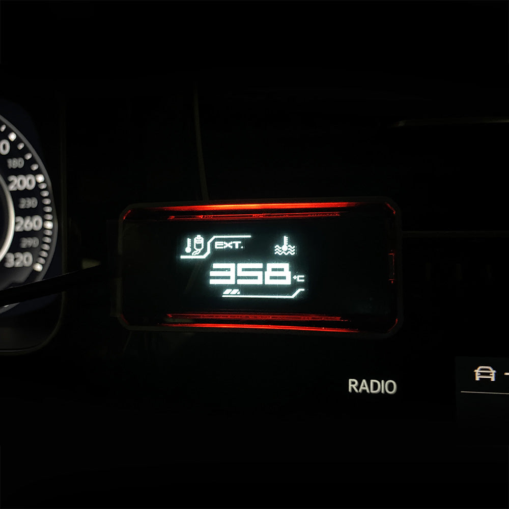 Shadow D-METER-2 Multi OBD2 Display Gauge - 14