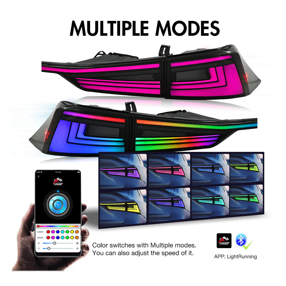 Luces traseras NTXGlow RGB (Lexus IS250, IS300, IS350, IS500, IS200t, 2014-2021)