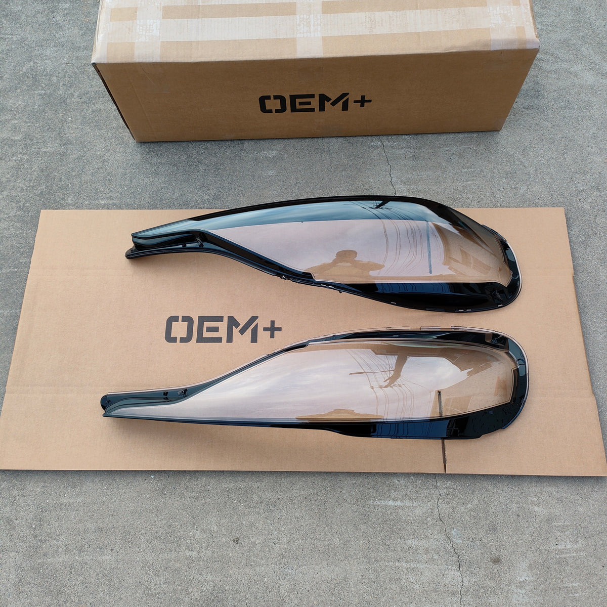 OEM+ Designs Replacement Headlight Lens for GR Supra (A90/91) (OEMPD-A90-HL-LS)