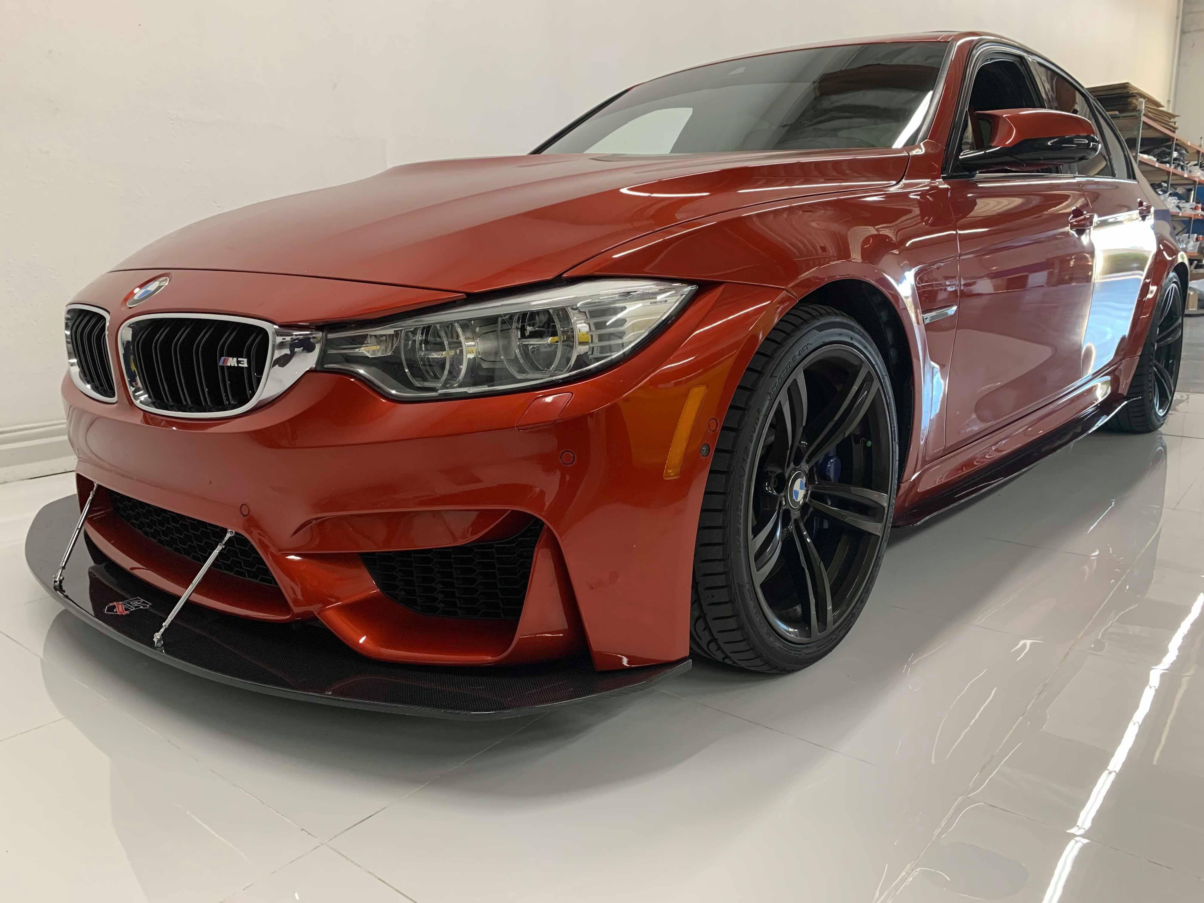 Aeroflow Dynamics Front Splitter Carbon Fiber (2014-2020 BMW F80/F82 M3/M4)