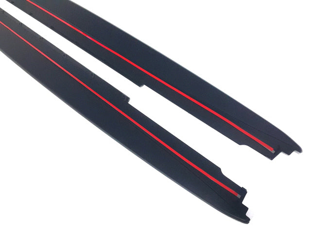 Extensión de faldón lateral estilo MP para BMW G30 2017-2023 con calcomanía de Innovative Motorsports