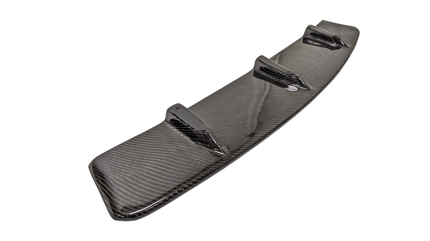 Faldón delantero de fibra de carbono estilo JGS (3 piezas) para parachoques delantero MT de Innovative Motorsports para BMW Serie 5 G30 (Pre-LCI, 2017-2020)
