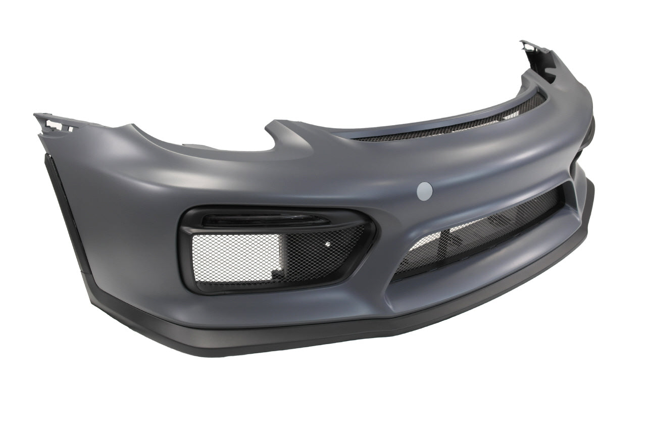 Innovative Motorsports 2013-2016 Porsche 981 Cayman Boxster, GT4 Style Front Bumper w/DRL w/o HL Washer