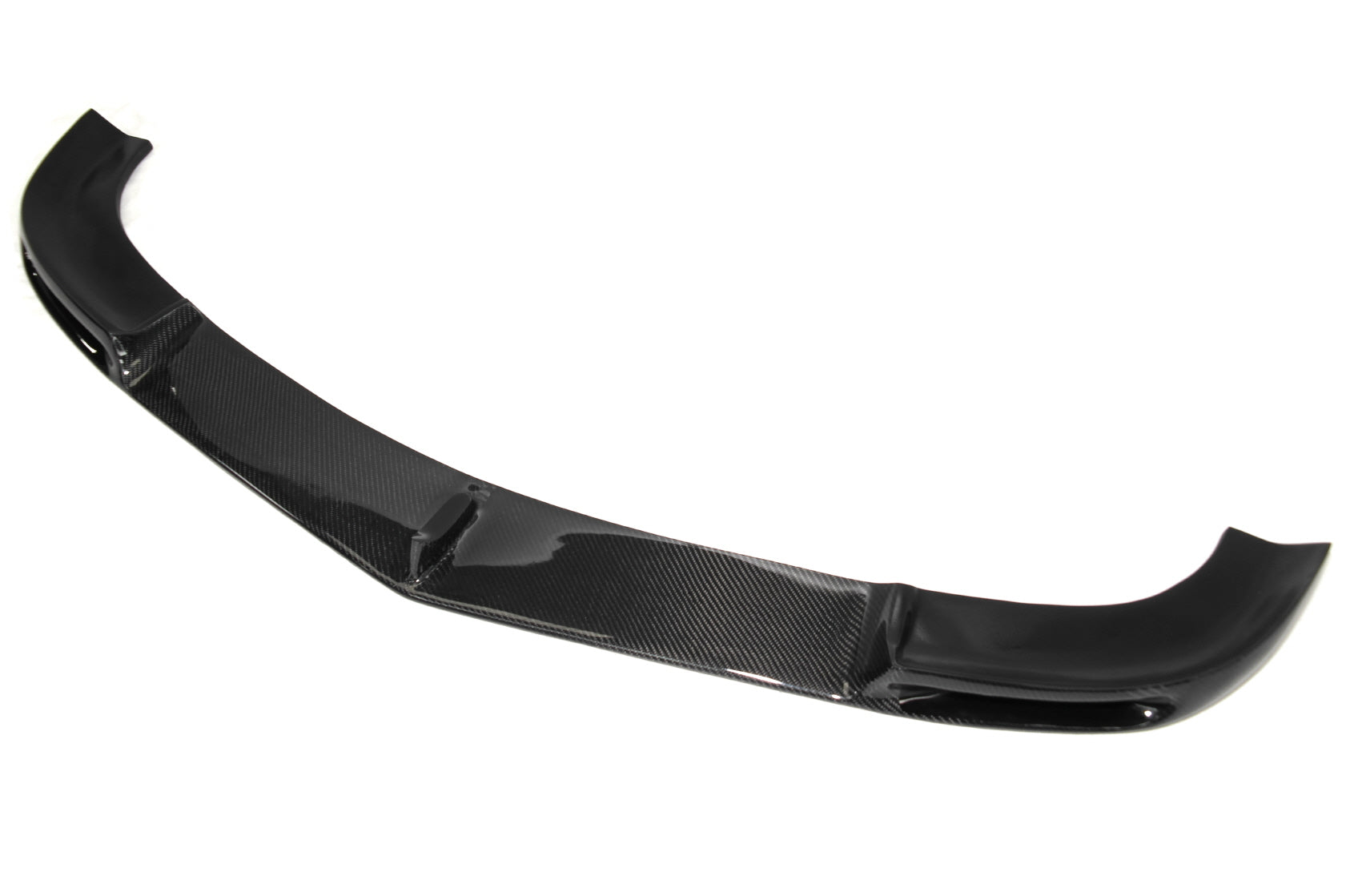Parachoques Mercedes Benz GG W204 C63 AMG 2012-2014 de Innovative Motorsports, borde delantero de fibra de carbono estilo V
