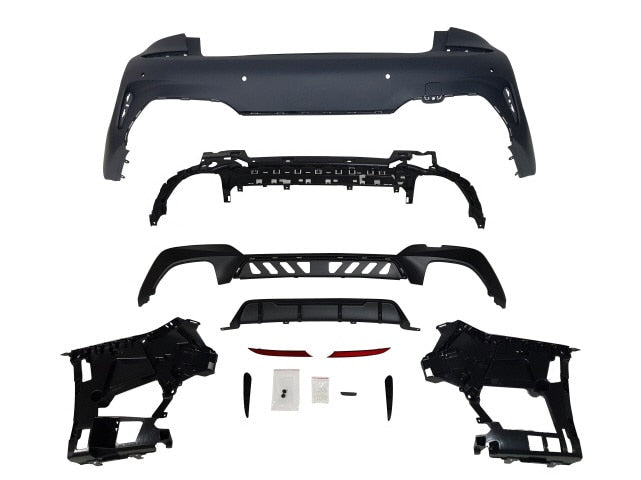 Innovative Motorsports 2019-2022 BMW PRE-LCI G20 3 Series, M-Performance Style Rear Bumper With 4 PDC