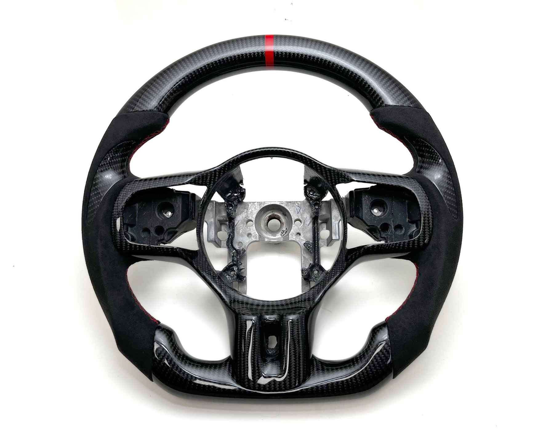 Volante de fibra de carbono Prosport Mitsubishi EVO X Opción 1