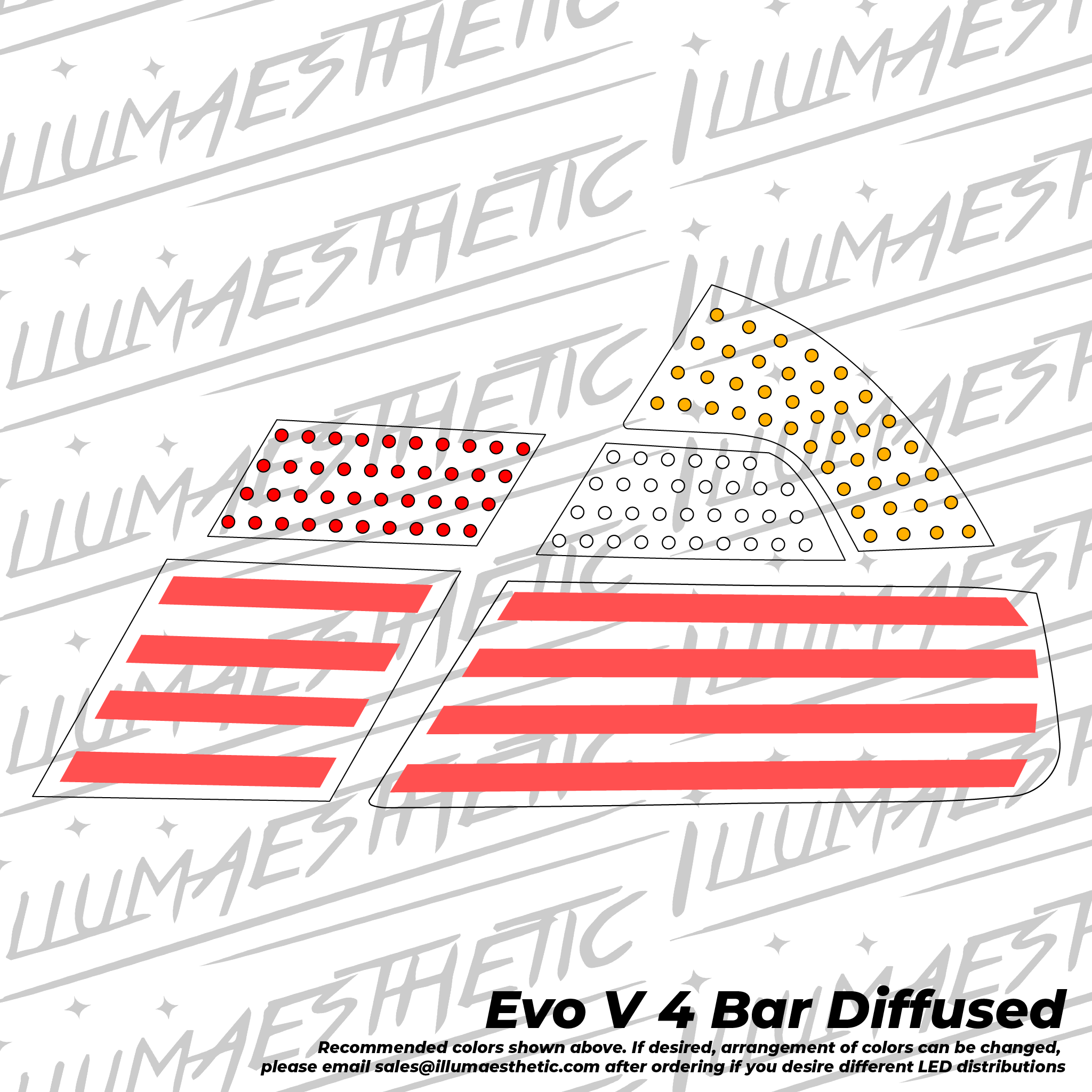 Illumaesthetic Mitsubishi Lancer Evolution V/VI (CP9A) - Complete DIY Kit