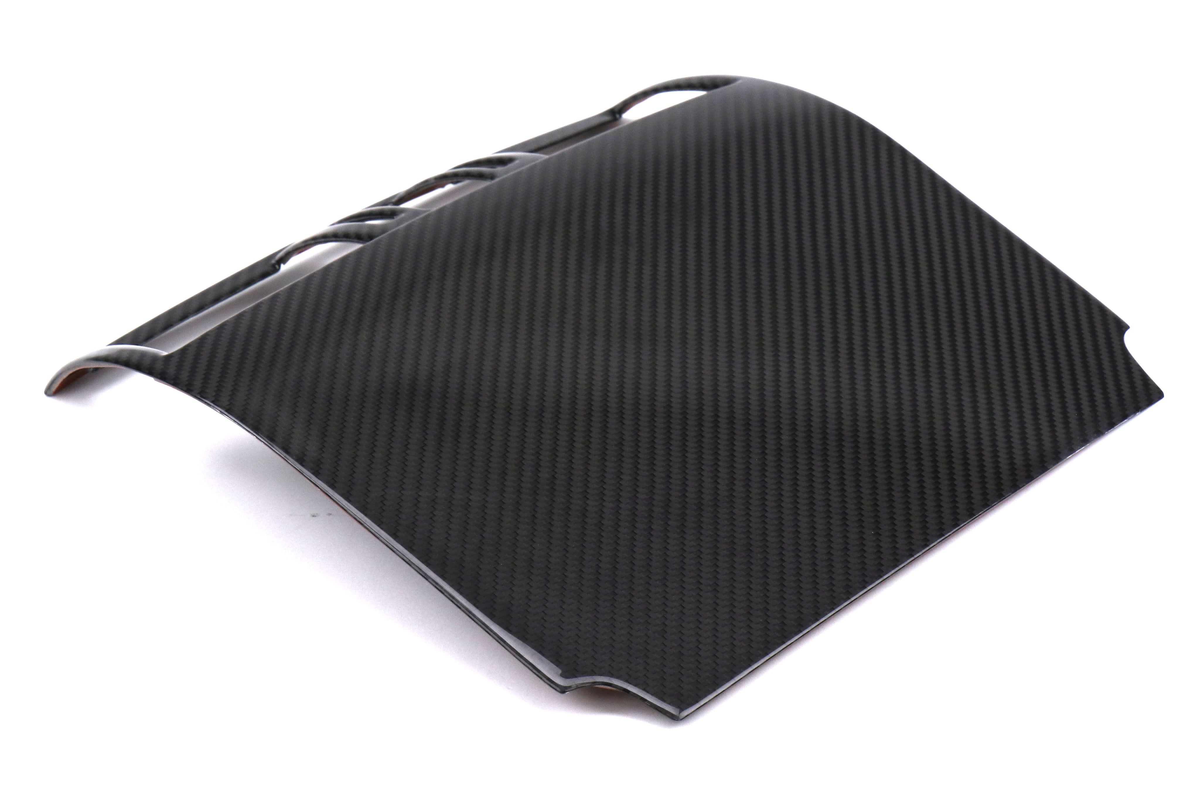 OLM LE Dry Carbon Fiber Center AC Trim Covers - 2015 Subaru WRX / STI / 2014 Forester / 2013-2014 Crosstrek - 3