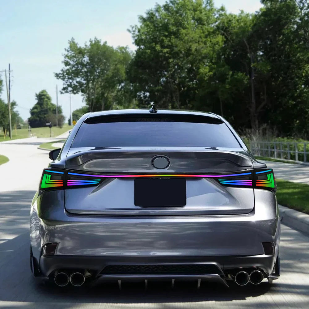 Luces traseras NTXGlow RGB (Lexus IS250, IS300, IS350, IS500, IS200t, 2014-2021)