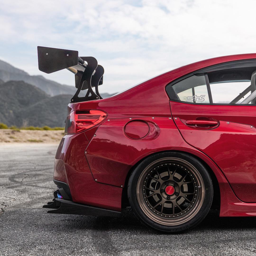 Aeroflow Dynamics Rear Diffuser V5 ( Aggressive) (2015-2021 Subaru WRX/STI) - 9