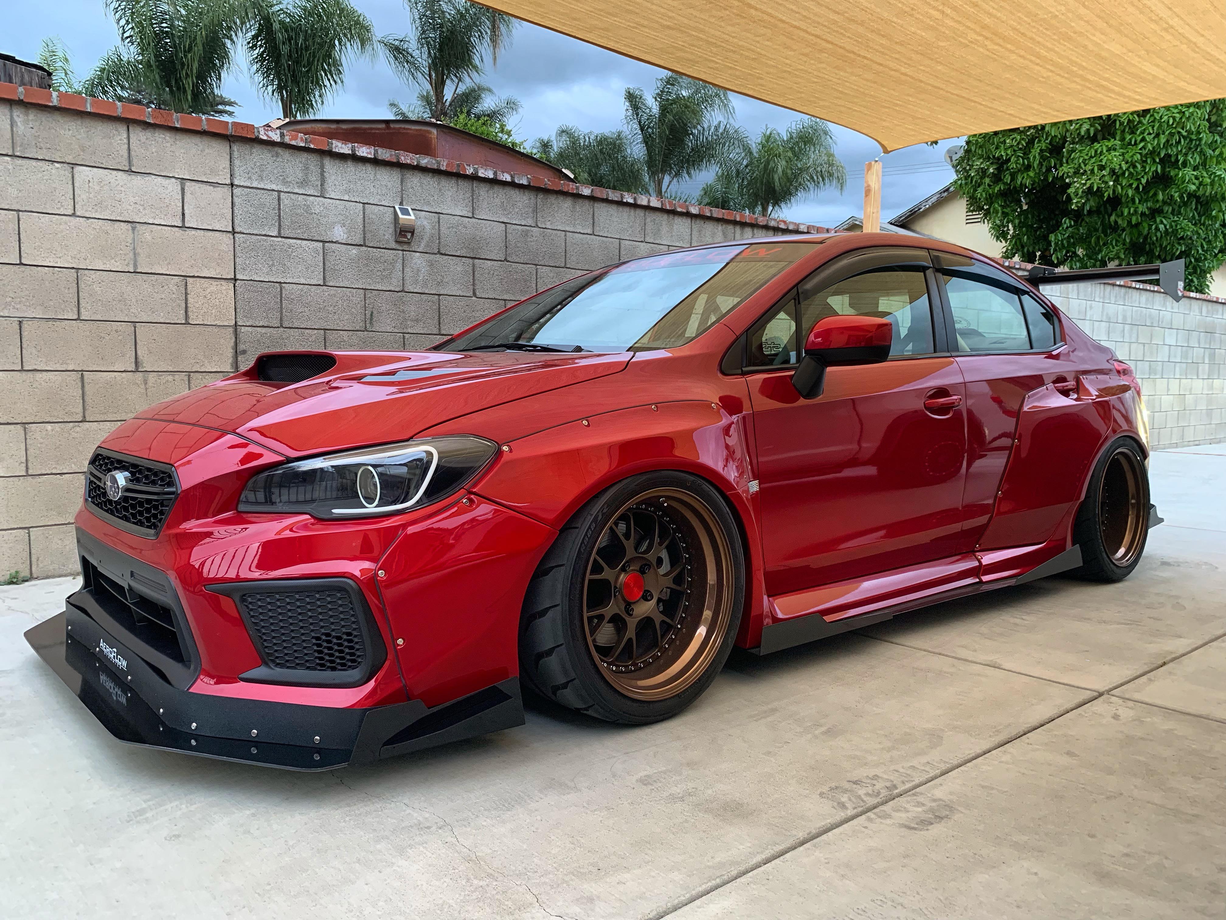 Extensión de faldón lateral Aeroflow Dynamics V5 (Subaru WRX/STI 2015-2021)
