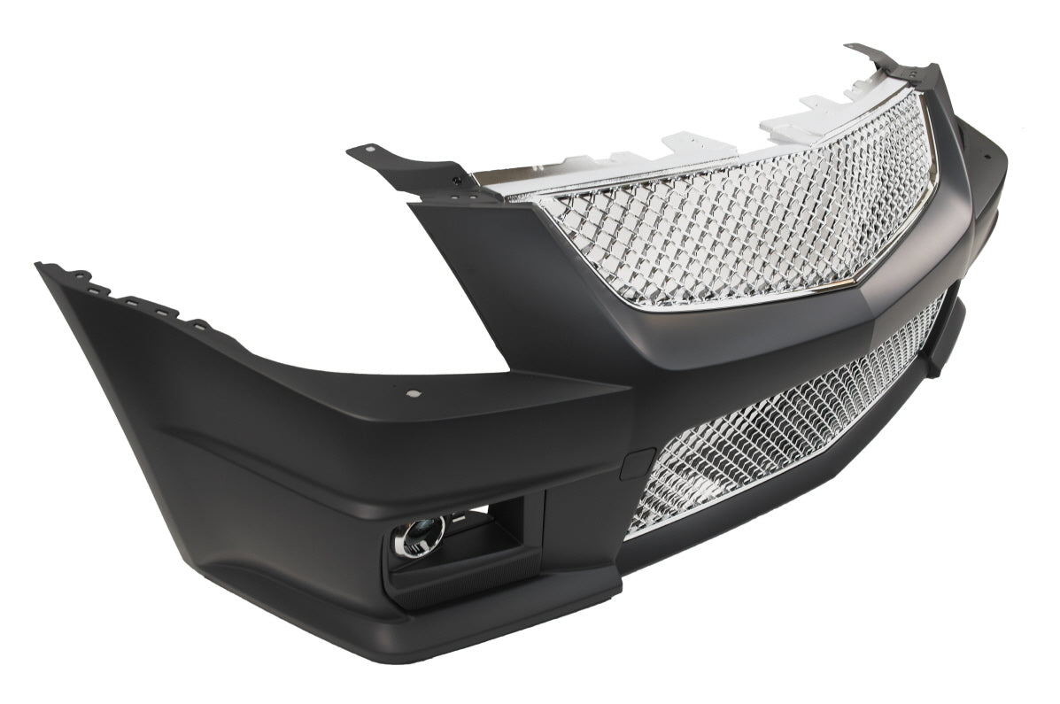 Innovative Motorsports 2008-2013 Cadillac CTS-V Style Front Bumper w/ Front Grille with FOG Lights